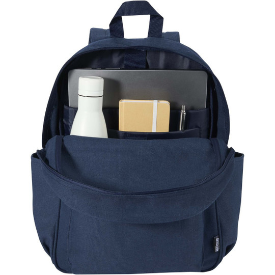 Recanvas 15.6” GRS recycled city backpack 16L - EgotierPro 130124