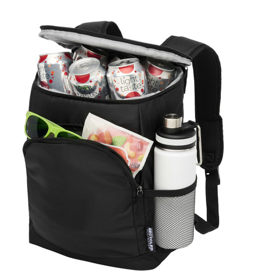 Chillpack 18-can GRS recycled cooler backpack 16L - EgotierPro 130133