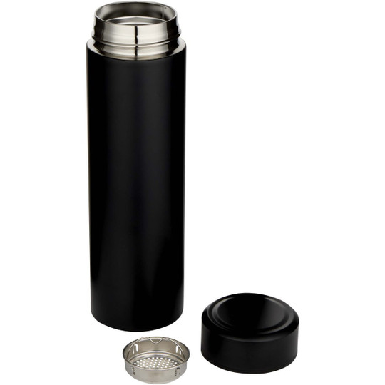 Taylor 450 ml dubbelwandige roestvrijstalen fles met theefilter - EgotierPro 100826