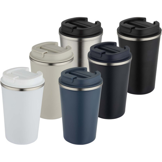 Gobelet en acier inoxydable Newport à double paroi de de 350 ml isolé sous vide - EgotierPro 100916