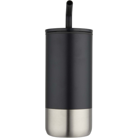 Grayson 480 ml RCS recycled insulated tumbler with straw - EgotierPro 100918