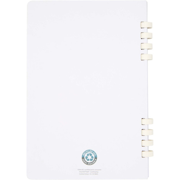 Fil A5 hardcover RCS gerecycleerd spiraalnotitieboek - EgotierPro 107046