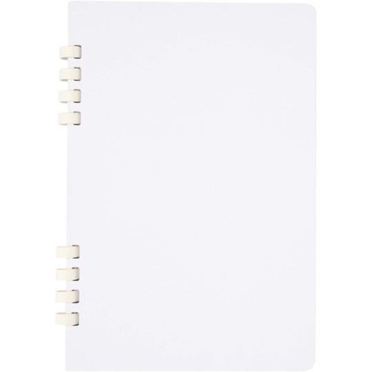 Fil A5 hard cover RCS recycled spiral notebook - EgotierPro 107046