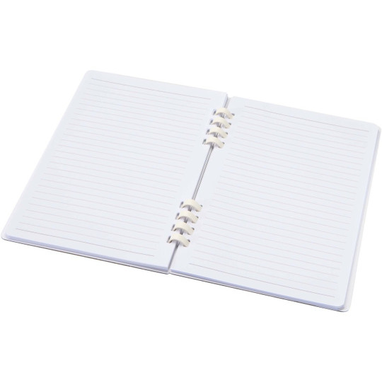 Fil A5 hard cover RCS recycled spiral notebook - EgotierPro 107046