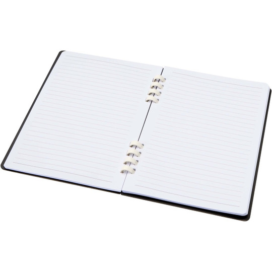 Fil A5 hard cover RCS recycled spiral notebook - EgotierPro 107046