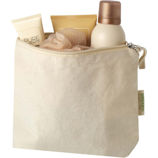 Odisha 180 g/m² OCS organic toiletry bag 1L  - EgotierPro 120784