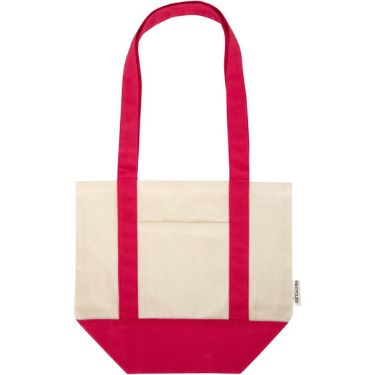 Sam 320 g/m² GRS recycled mini cotton tote bag - EgotierPro 120800