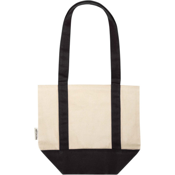 Sam 320 g/m² GRS recycled mini cotton tote bag - EgotierPro 120800