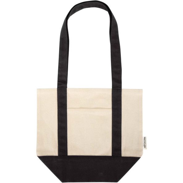 Sam 320 g/m² GRS recycled mini cotton tote bag - EgotierPro 120800