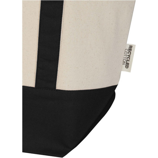 Sam 320 g/m² GRS recycled mini cotton tote bag - EgotierPro 120800