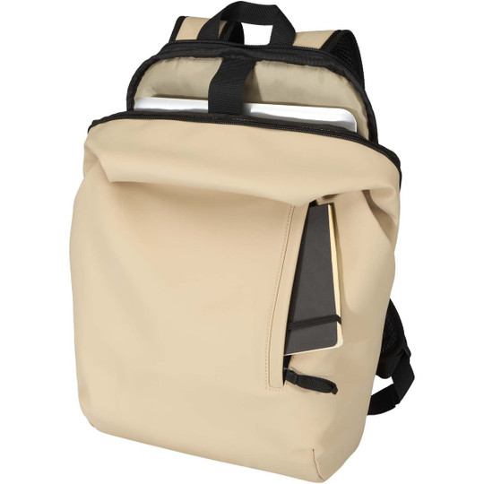 Resi Plus 15" GRS recycled anti-theft backpack 18L - EgotierPro 130109