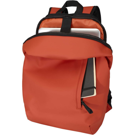 Resi Plus 15" GRS recycled anti-theft backpack 18L - EgotierPro 130109