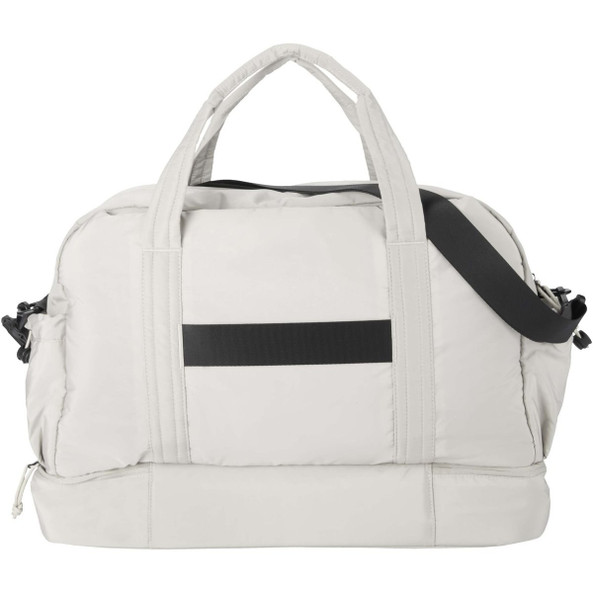 Puffer GRS recycled duffel bag with insulated bottom 30L  - EgotierPro 130115