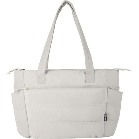 Puffer 15.6" GRS recycled laptop tote bag 18L  - EgotierPro 130116