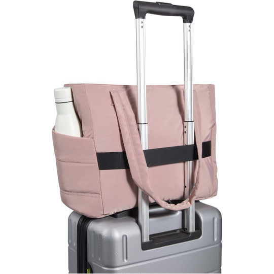 Puffer 15.6" GRS recycled laptop tote bag 18L  - EgotierPro 130116