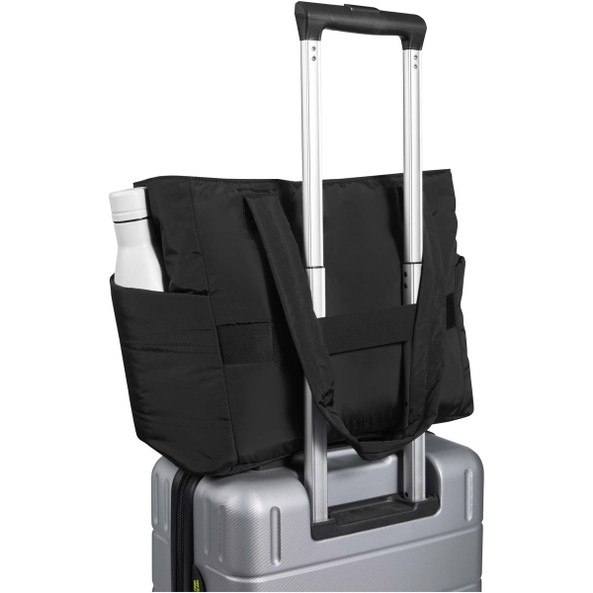 Puffer 15.6" GRS recycled laptop tote bag 18L  - EgotierPro 130116