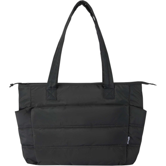 Puffer 15.6" GRS recycled laptop tote bag 18L  - EgotierPro 130116