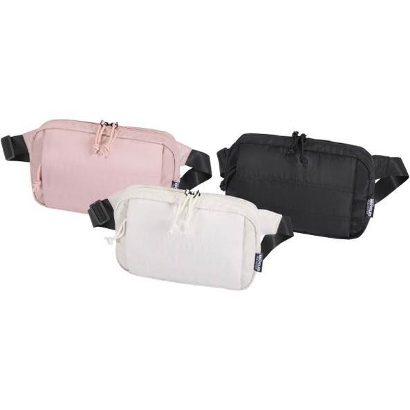 Puffer GRS recycled waist bag 1.5L - EgotierPro 130118