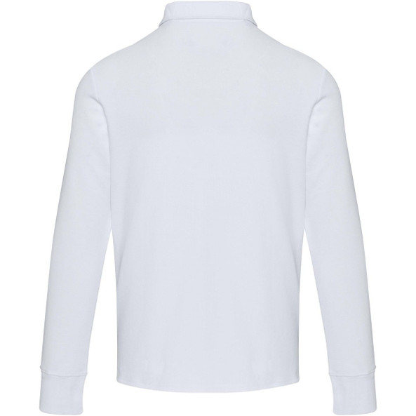 Elevate 39551 - Zeus uniseks half-zip poloshirt met lange mouwen