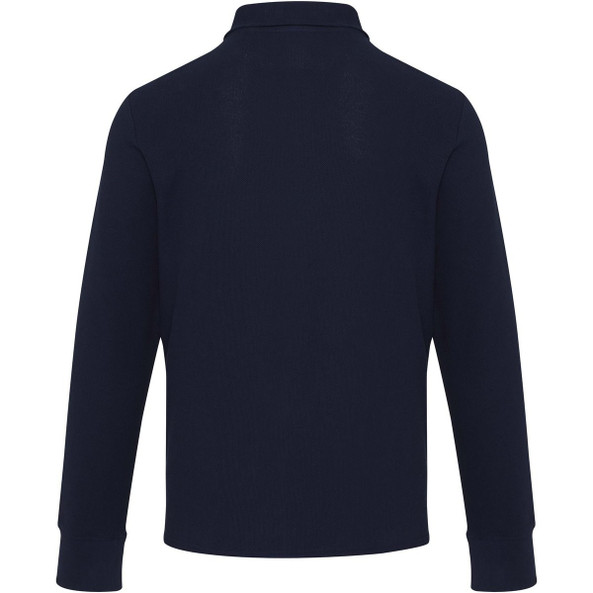 Elevate 39551 - Zeus koszulka polo z zamkiem do połowy i długimi rękawami, uniseks