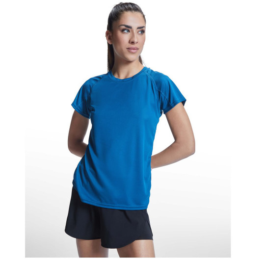 Roly R0408 - Bahrain kortærmet sports-t-shirt til kvinder