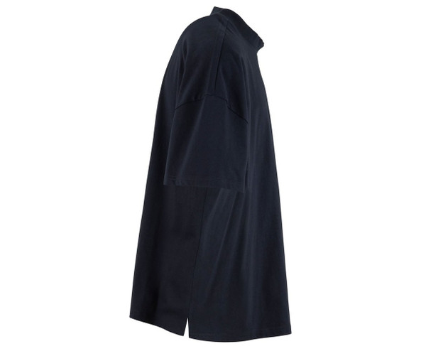 BUILD YOUR BRAND BY230 - OVERSIZED MOCK NECK TEE