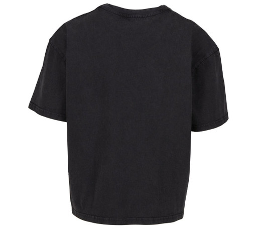 Build Your Brand BY435 - Vintage übergroßes Cropped T-Shirt