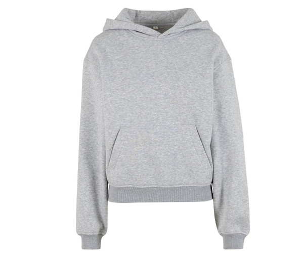 BUILD YOUR BRAND BY444 - Oversized hooded sweatshirt for women