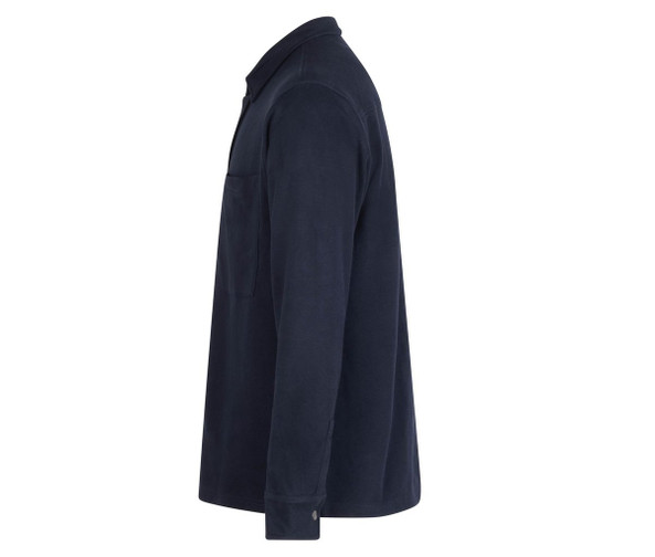 FRONT ROW FR056 - Piqué-knit overshirt