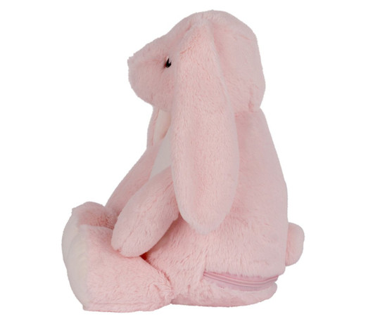 MUMBLES MM050 - Rabbit plush with zipped opening