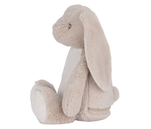 MUMBLES MM050 - Rabbit plush with zipped opening