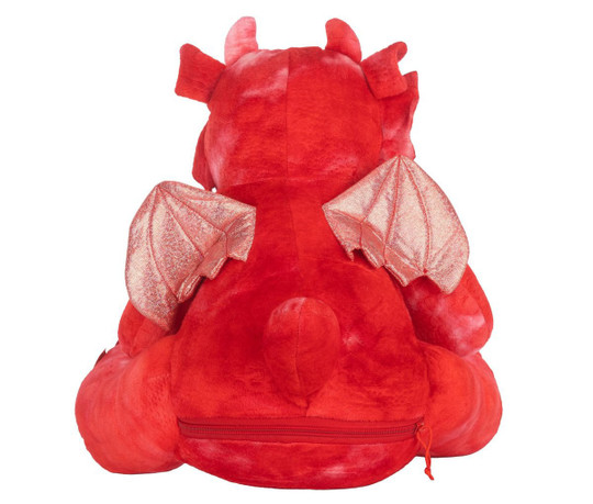 MUMBLES MM585 - Red dragon plush