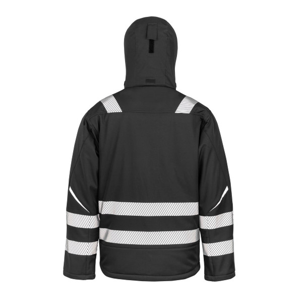 RESULT RS331 - Hi-vis 3-layer Softshell coat