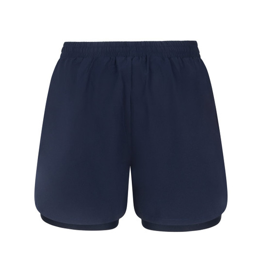 TOMBO TL616 - LADIES DOUBLE LAYER SPORTS SHORT