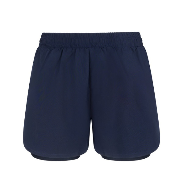 TOMBO TL616 - LADIES DOUBLE LAYER SPORTS SHORT