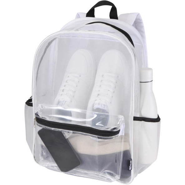 Mesh GRS recycled backpack 18L - EgotierPro 130137
