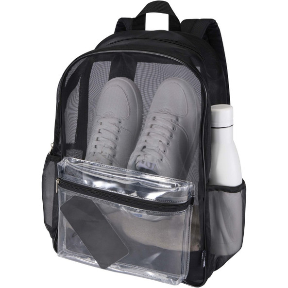 Mesh GRS recycled backpack 18L - EgotierPro 130137