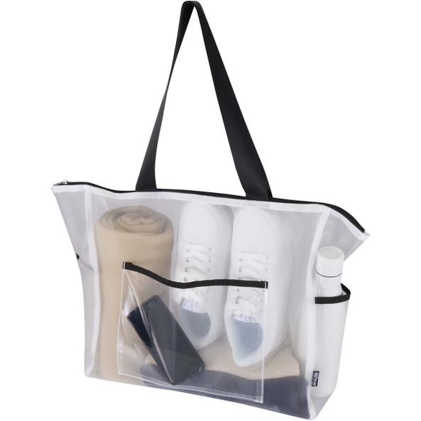 Mesh GRS recycled tote bag 23L - EgotierPro 130138