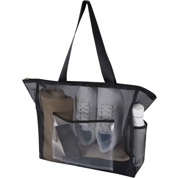 Mesh GRS recycled tote bag 23L - EgotierPro 130138