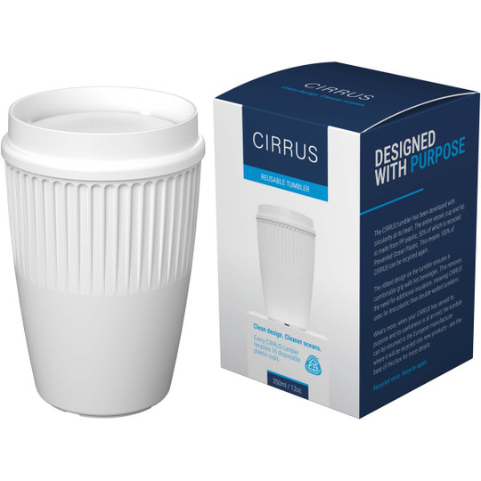 Cirrus POP 350 ml tumbler with 360° lid - EgotierPro 220520