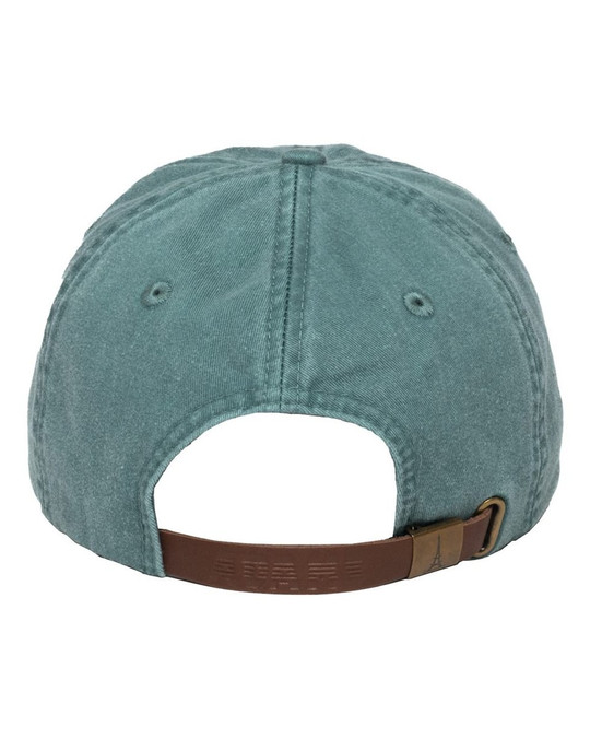 Adams Headwear LP101 - Gorra tipo dad hat teñida con pigmentos de Optimum