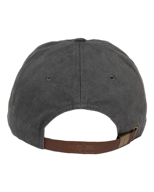 Adams Headwear LP101 - Gorra tipo dad hat teñida con pigmentos de Optimum