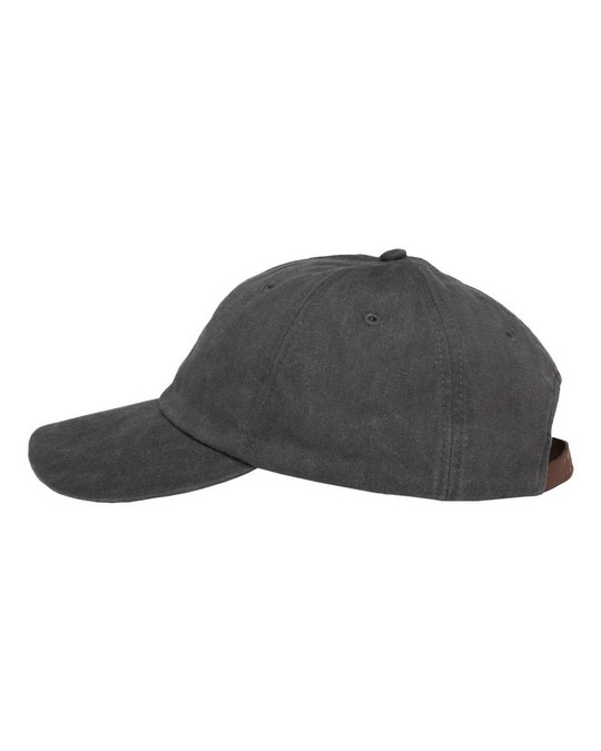 Adams Headwear LP101 - Gorra tipo dad hat teñida con pigmentos de Optimum