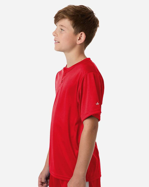 Alleson Athletic 2930 - Youth B-Core Placket Jersey