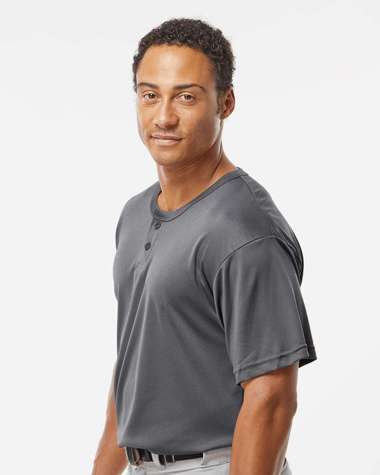 Alleson Athletic 7930 - Men's B-Core Placket Jersey