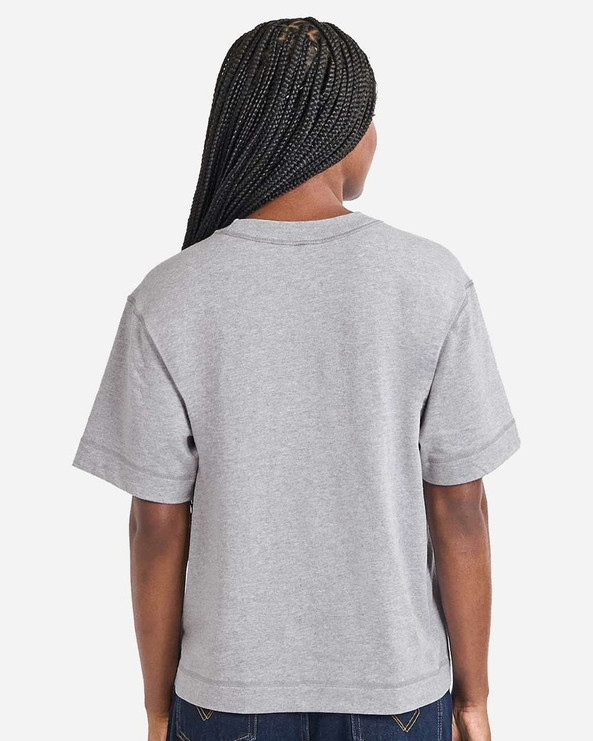 American Apparel 13ML0 - Camiseta unisex de algodón de alto gramaje de longitud media