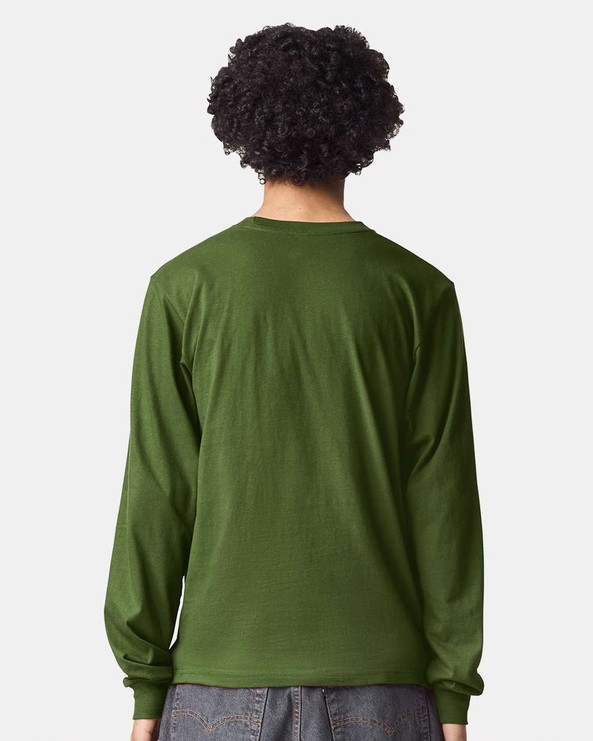 American Apparel  2007  Unisex Fine Jersey Long-Sleeve T-Shirt