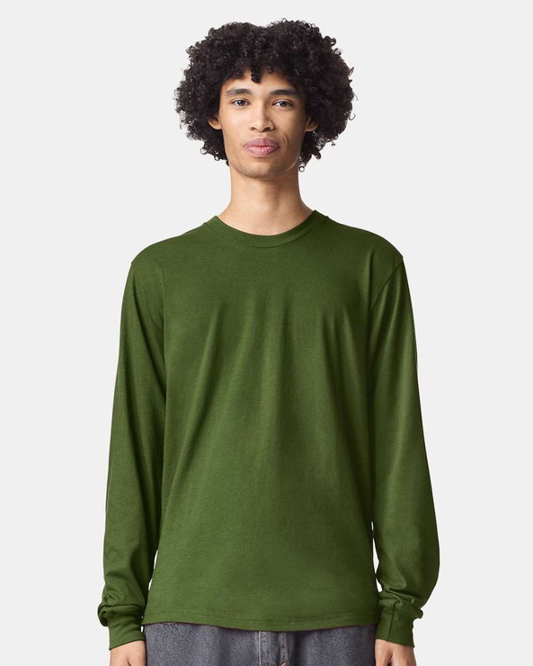 American Apparel  2007  Unisex Fine Jersey Long-Sleeve T-Shirt