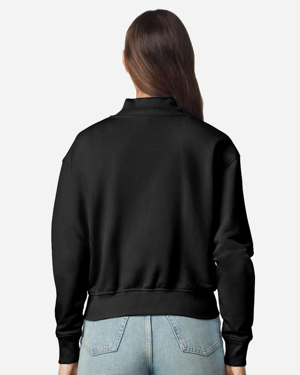 American Apparel FTJ00 - Chaqueta de felpa francesa con cremallera completa para mujer