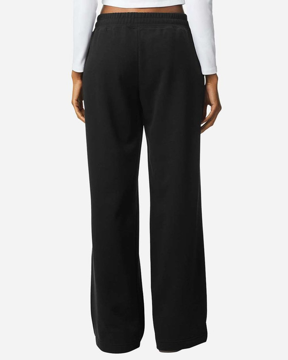 American Apparel FTP00 - Pantalones de pierna ancha de felpa francesa para mujer